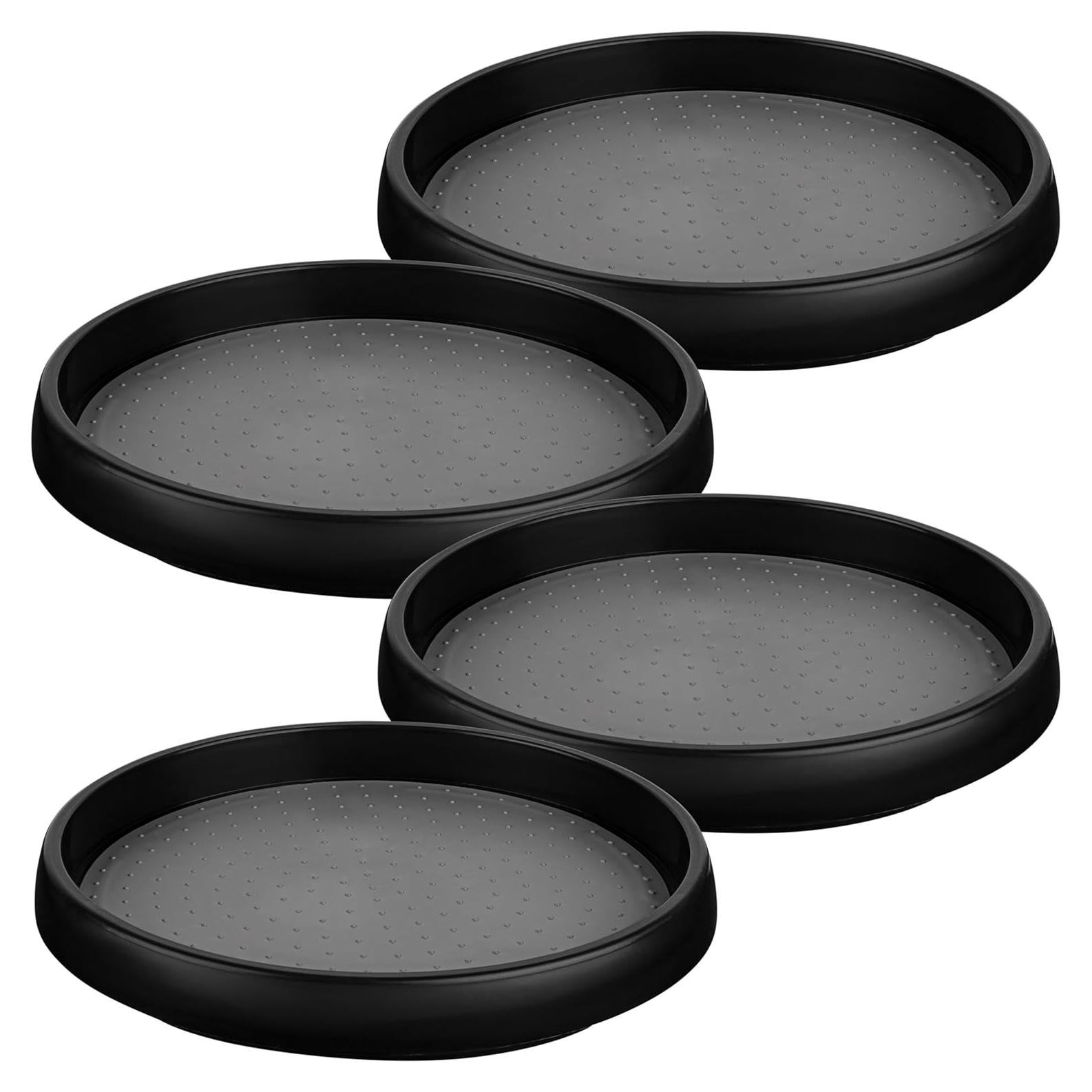Plato Giratorio Antideslizante Oizeir 25,4 cm Set de 4