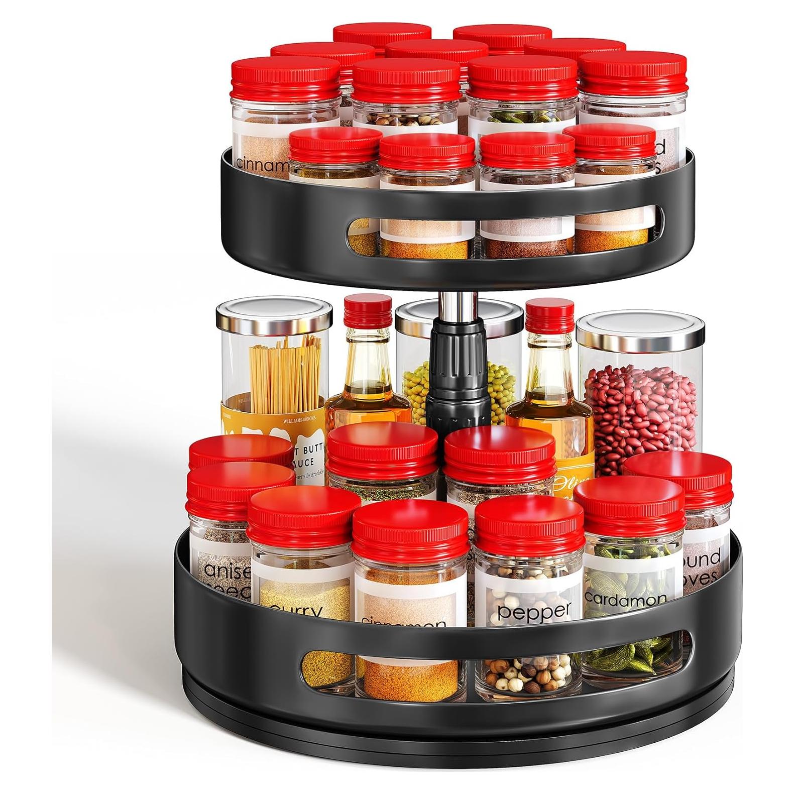 Organizador Lazy Susan SAYZH 2 Niveles Metal 25,4 cm