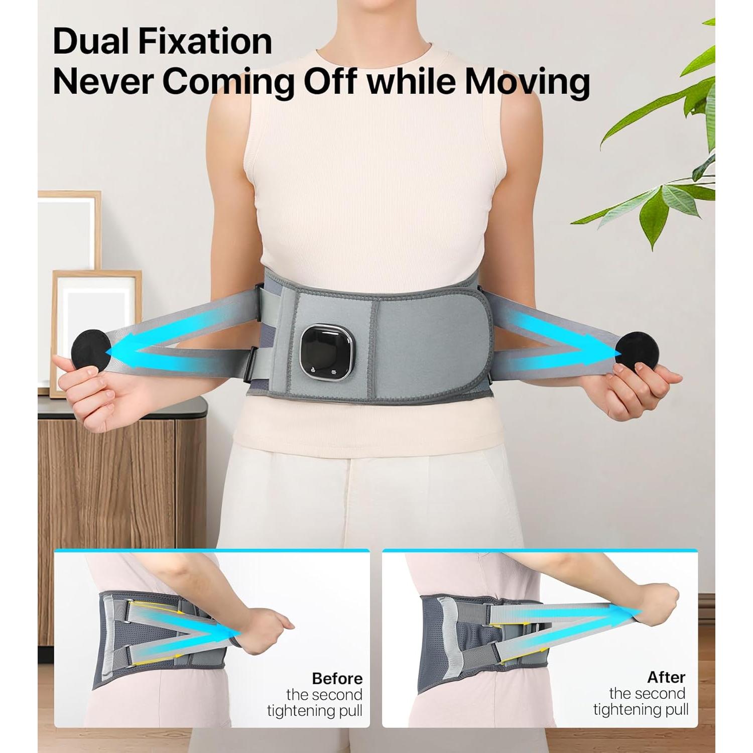 Almohadilla Térmica Inalámbrica ALLJOY 170 cm con Masaje