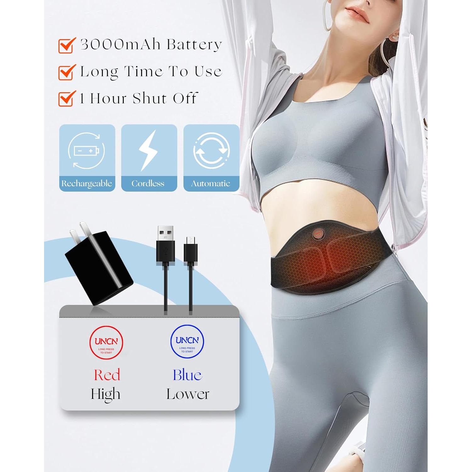 Almohadilla Calentadora Portátil JIANGSU 3000mAh Inalámbrica