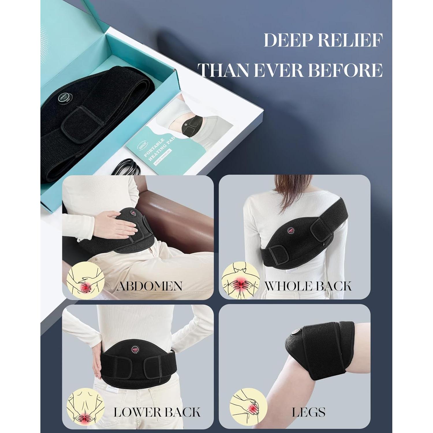 Almohadilla Calentadora Portátil JIANGSU 3000mAh Inalámbrica