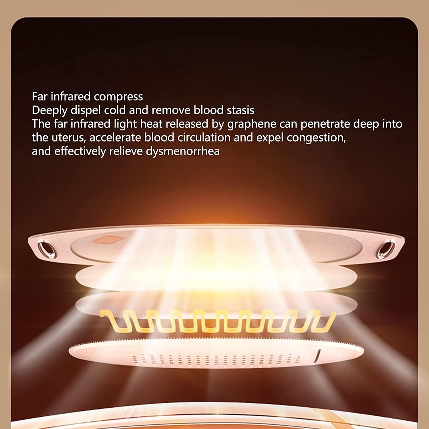 Almohadilla Térmica Pixie Cup para Alivio Menstrual - Portátil