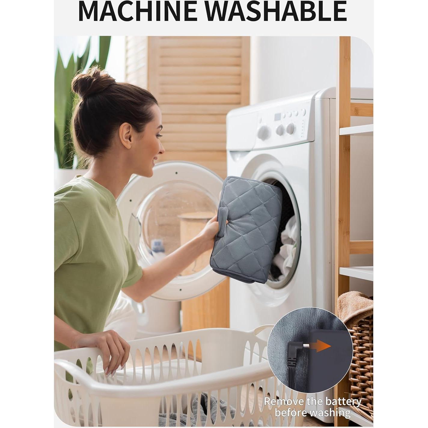 Almohadilla Térmica Eléctrica Vofuoti 30x60 cm Sin Cable