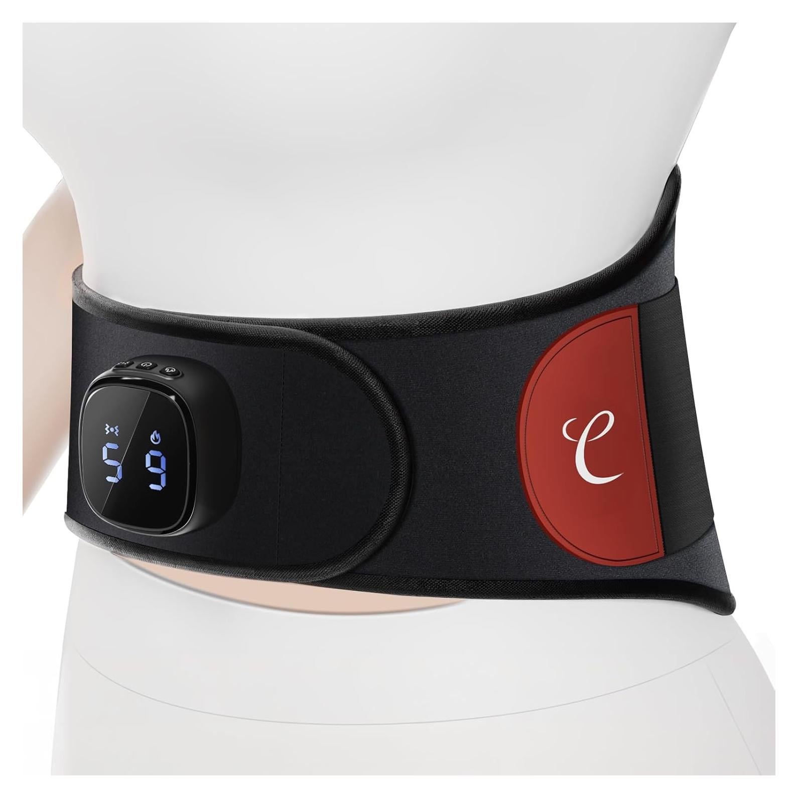 Almohadilla Calentadora Inalámbrica Comfytemp 119.9x20cm 9 Calores 5 Vibraciones