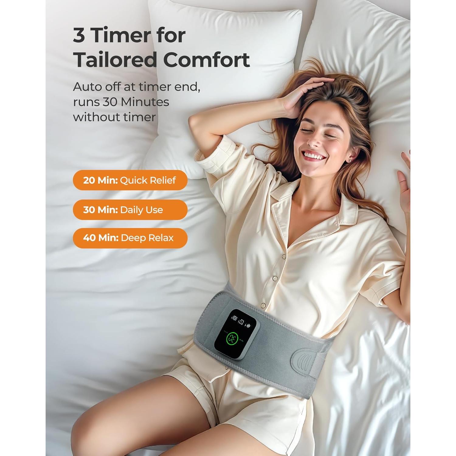 Almohadilla Térmica Inalámbrica Koonie FRYD para Espalda 120cm