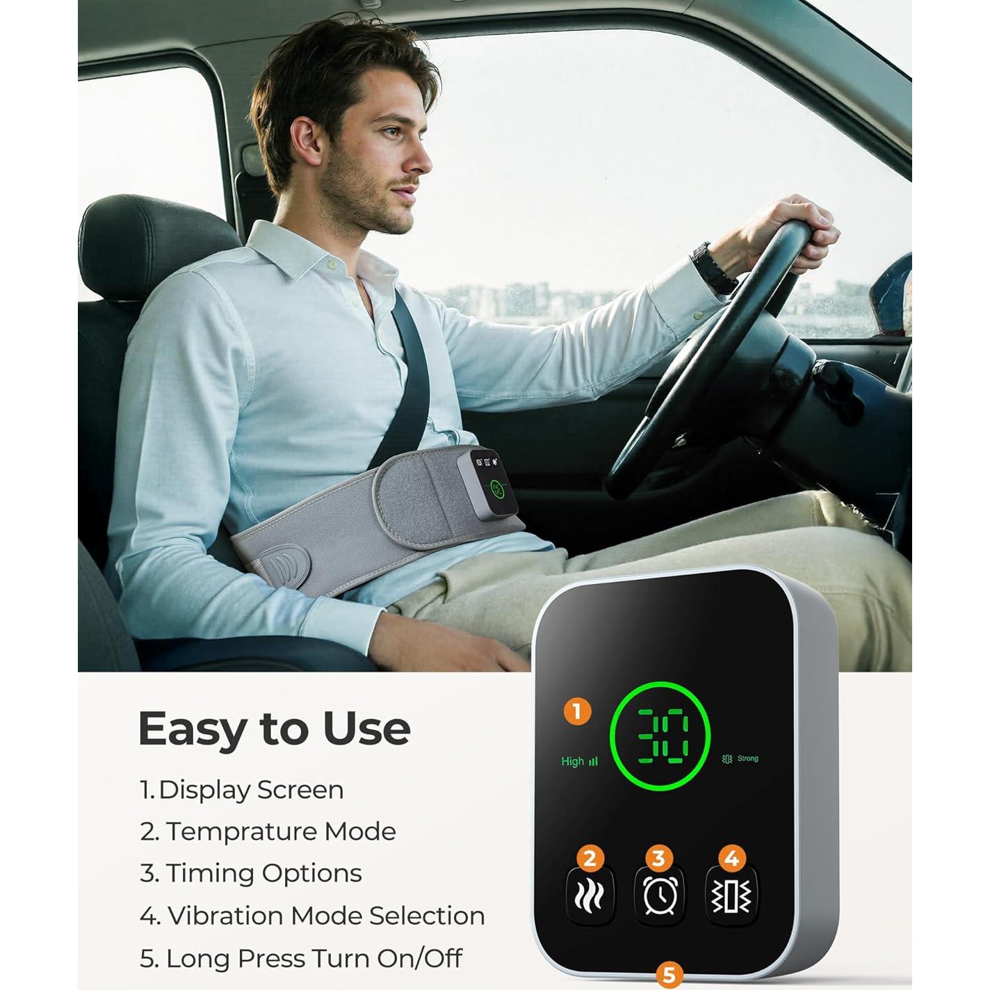 Almohadilla Térmica Inalámbrica Koonie FRYD para Espalda 120cm