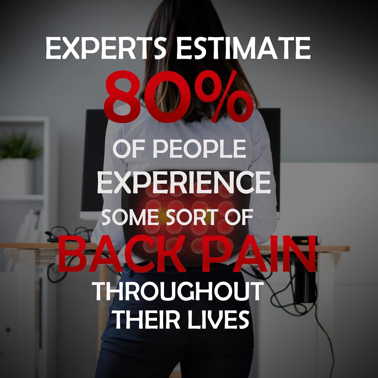 Cinturón de Masaje Térmico UTK H23Y1 Infrarrojos 139x22cm