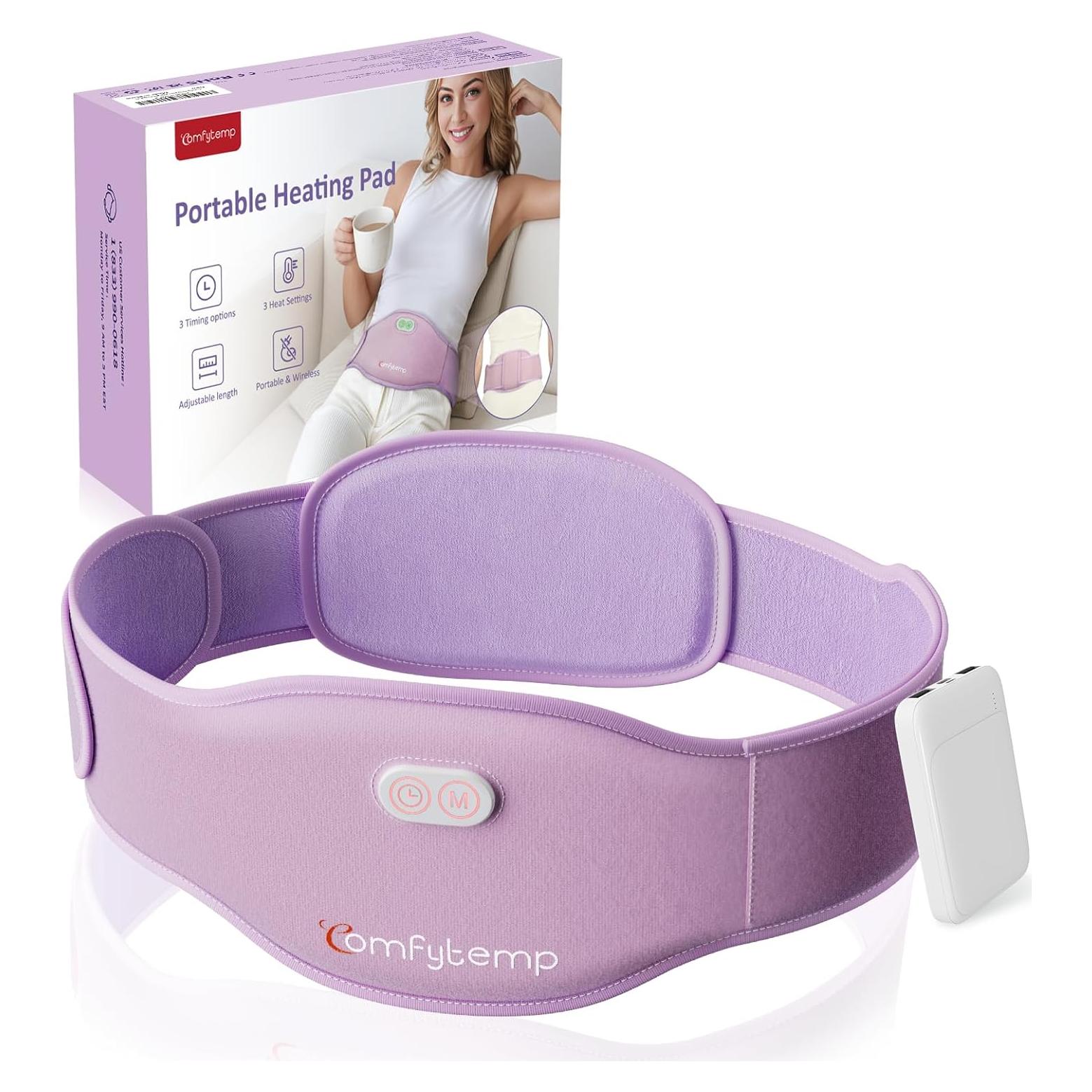 Almohadilla Calentadora Portátil Comfytemp Doble Zona 5000mAh