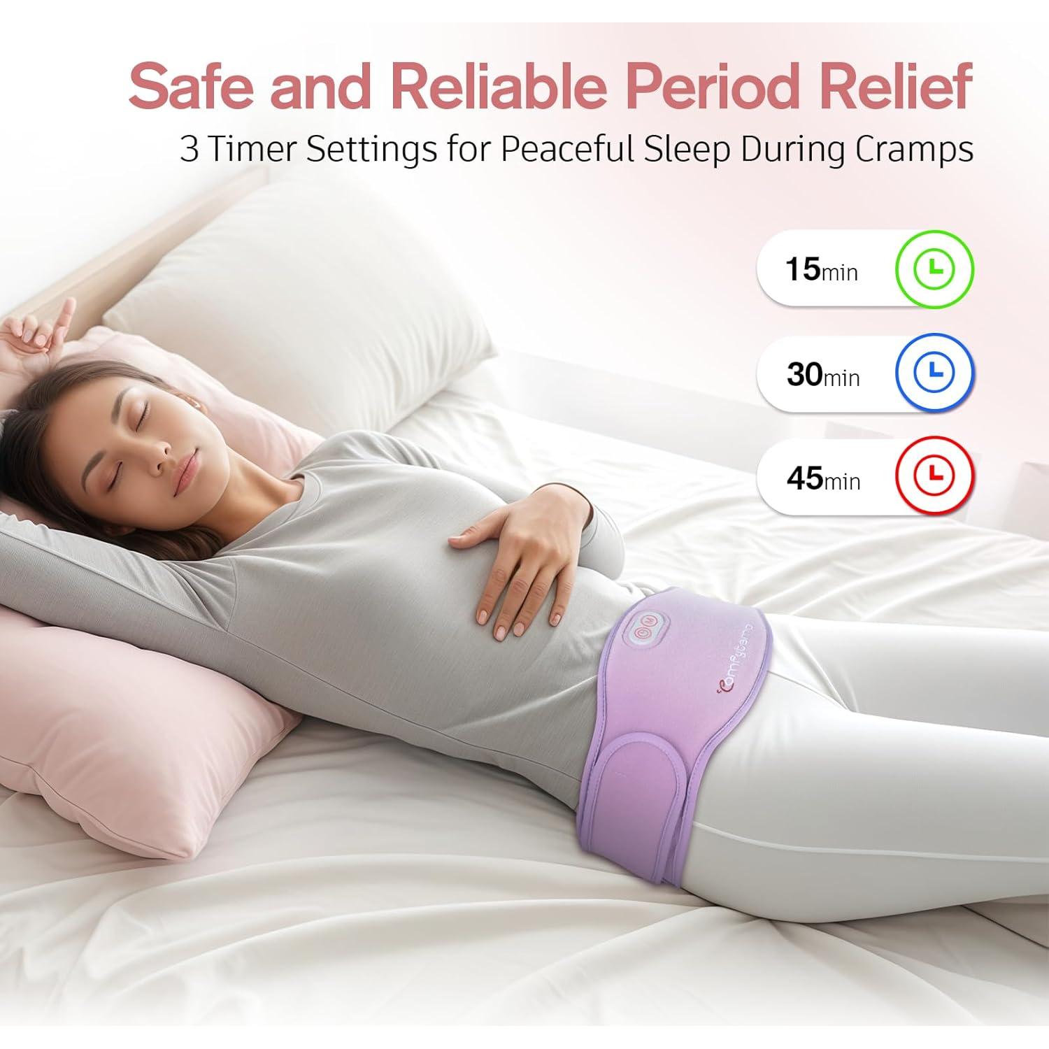 Almohadilla Calentadora Portátil Comfytemp Doble Zona 5000mAh