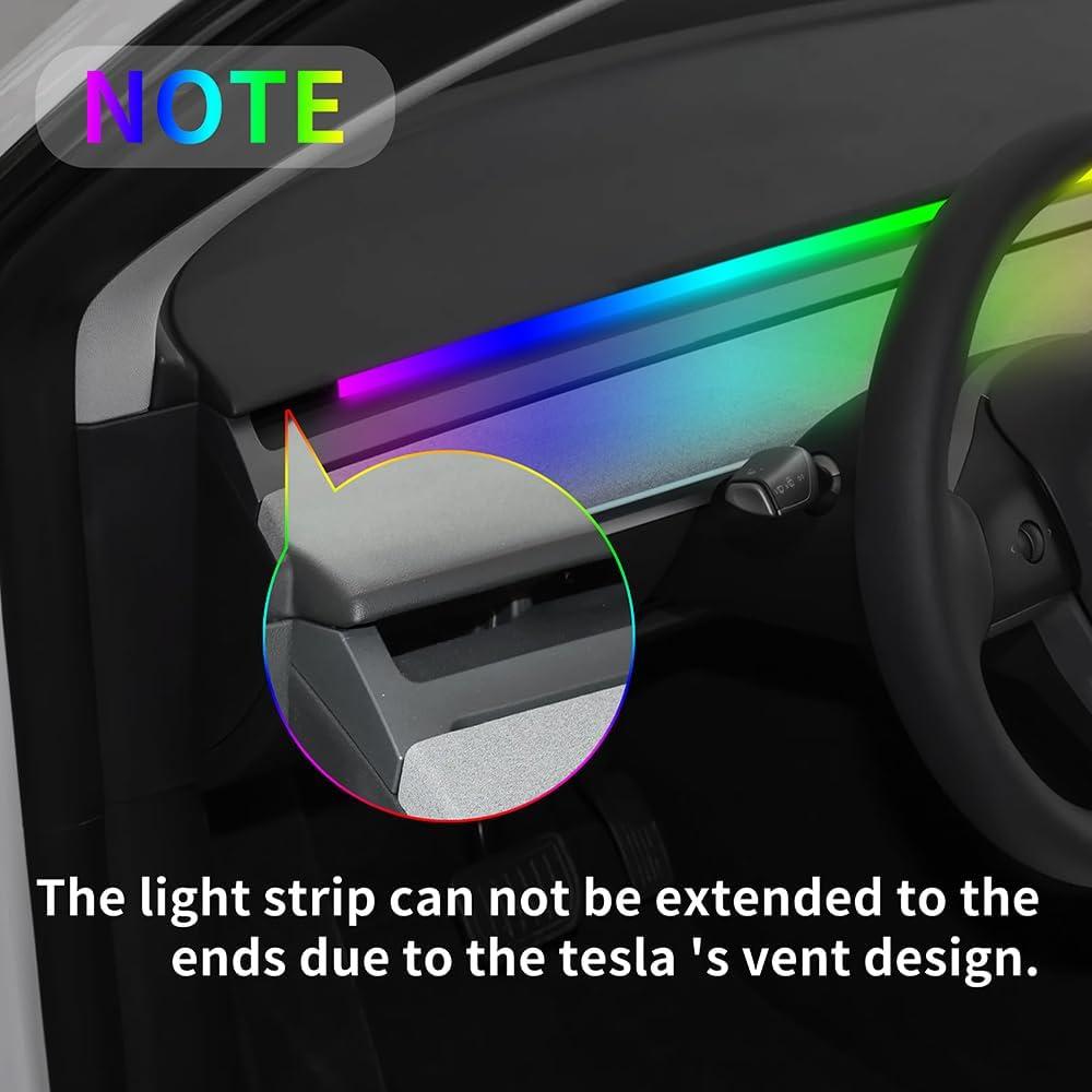 Luces LED RGB para Tesla Model 3 Y 2021-2023 - Vehicleloong