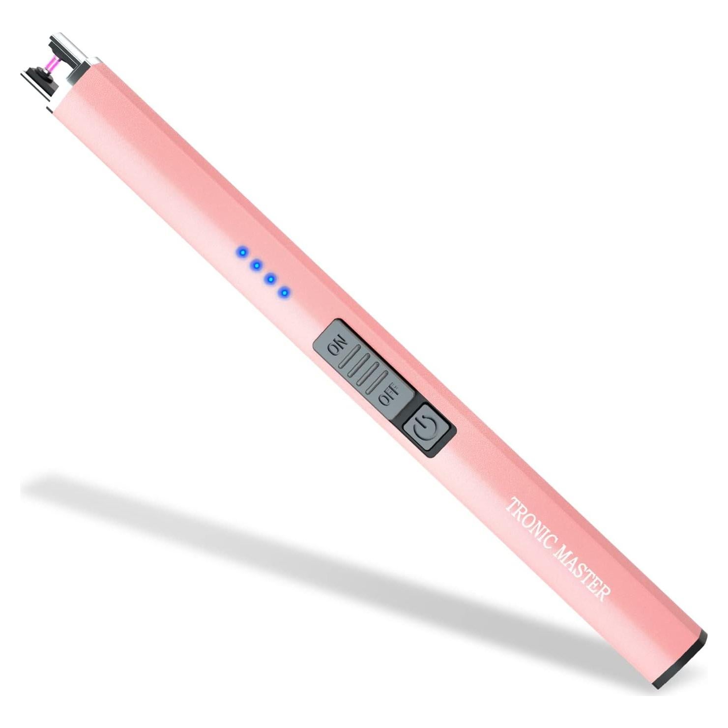Encendedor Eléctrico de Plasma TRONIC MASTER Oro Rosa