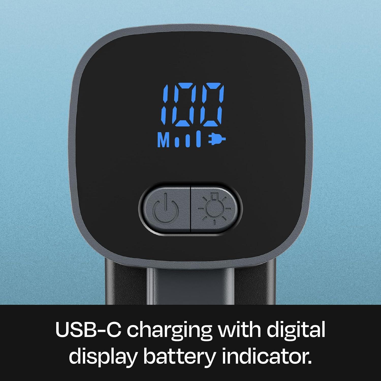 Quitapelusas Eléctrico BUFF BF11 Recargable USB-C 3 Velocidades