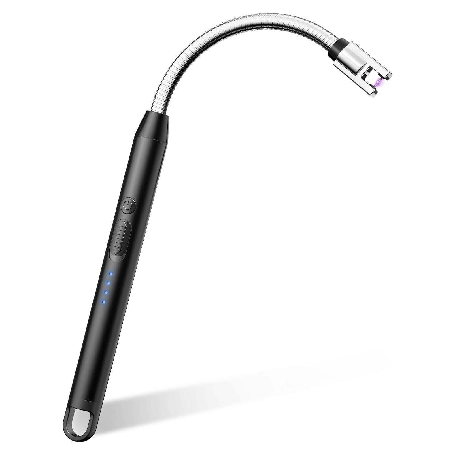 Encendedor eléctrico VEHHE recargable USB C 25.9 cm negro