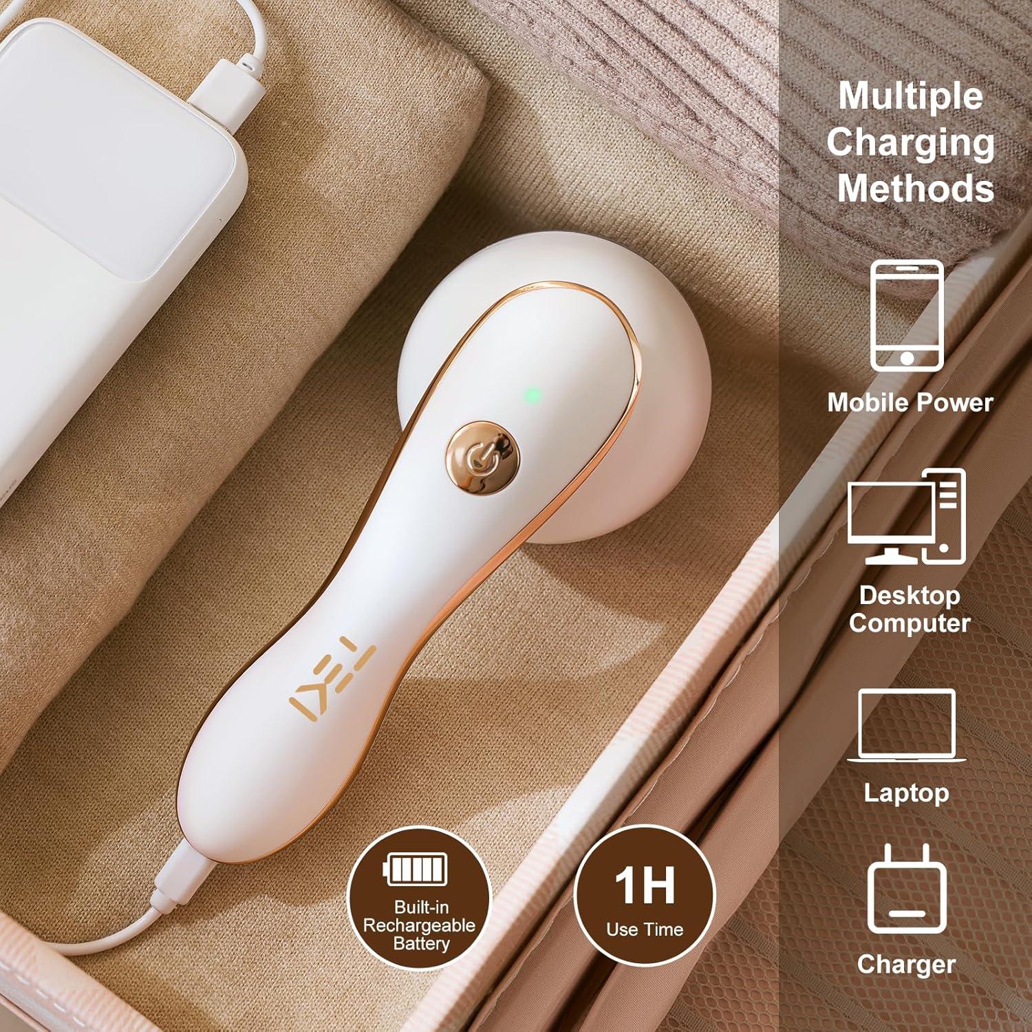 Raspador de Tela TEKI GC-306 con 2 Cuchillas y USB-C