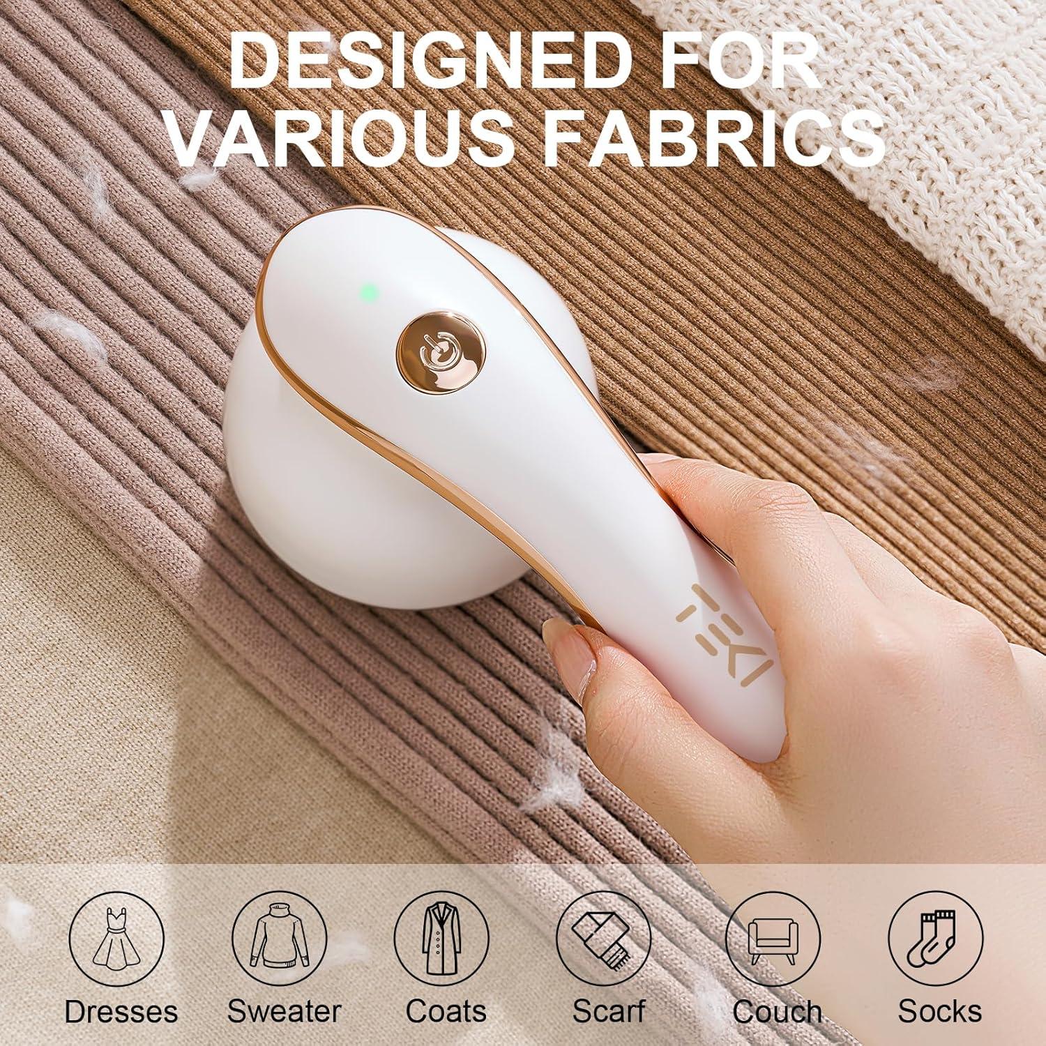 Raspador de Tela TEKI GC-306 con 2 Cuchillas y USB-C