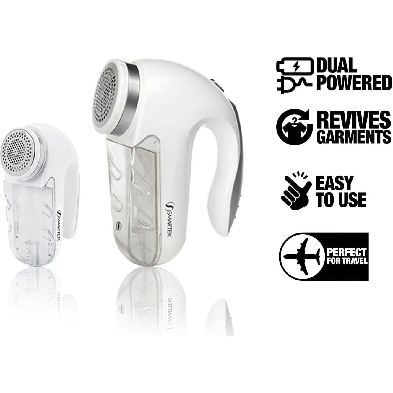 Smartek Fabric Shaver Fuzz Remover, Electric Lint Remover for Clothes, Sweater Shaver to Remove Pilling, Couch Cleaner