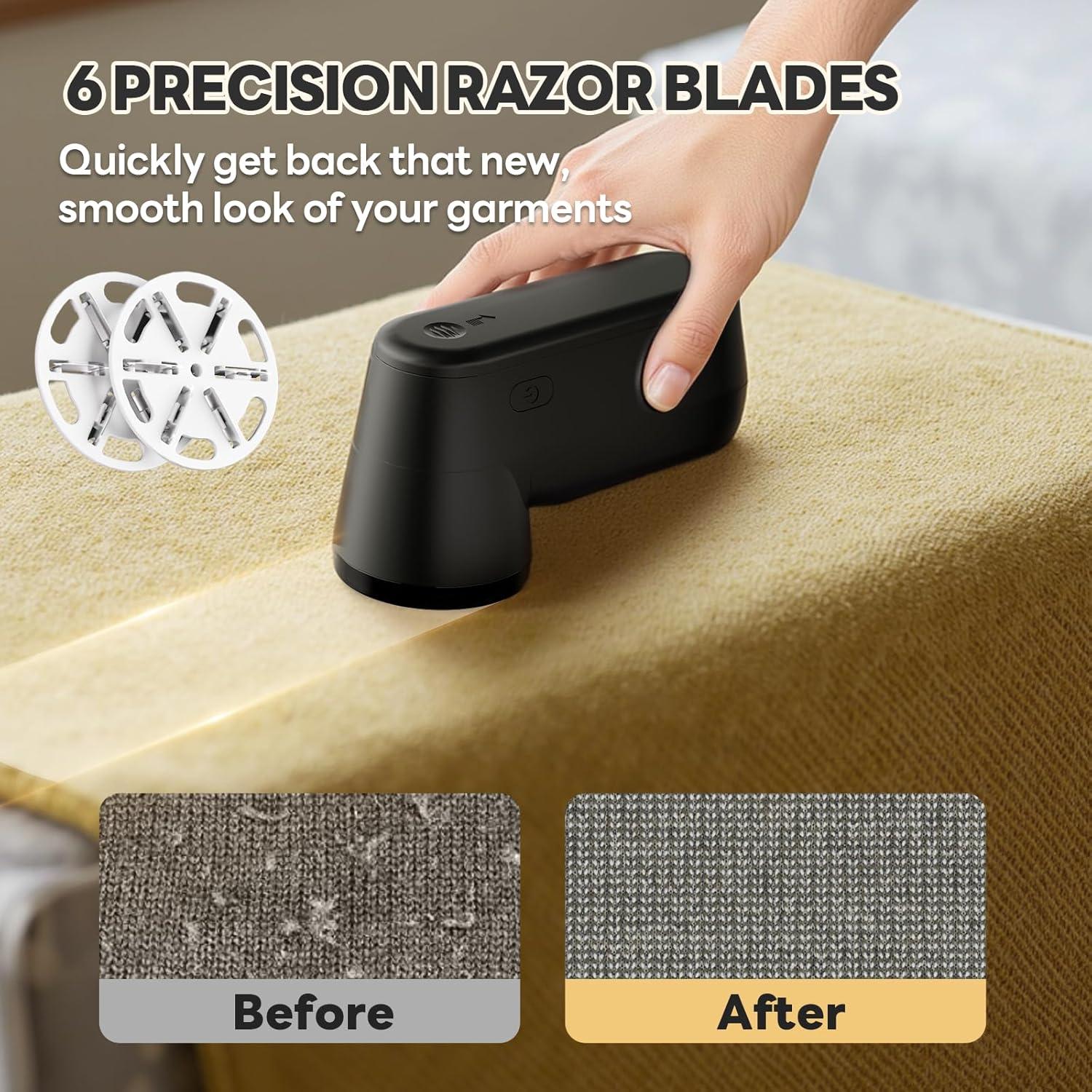 Removedor de Pelusa Hutaory Eléctrico Recargable 230g