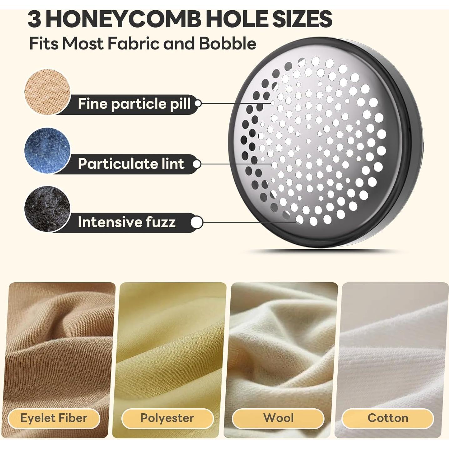 Removedor de Pelusa Hutaory Eléctrico Recargable 230g