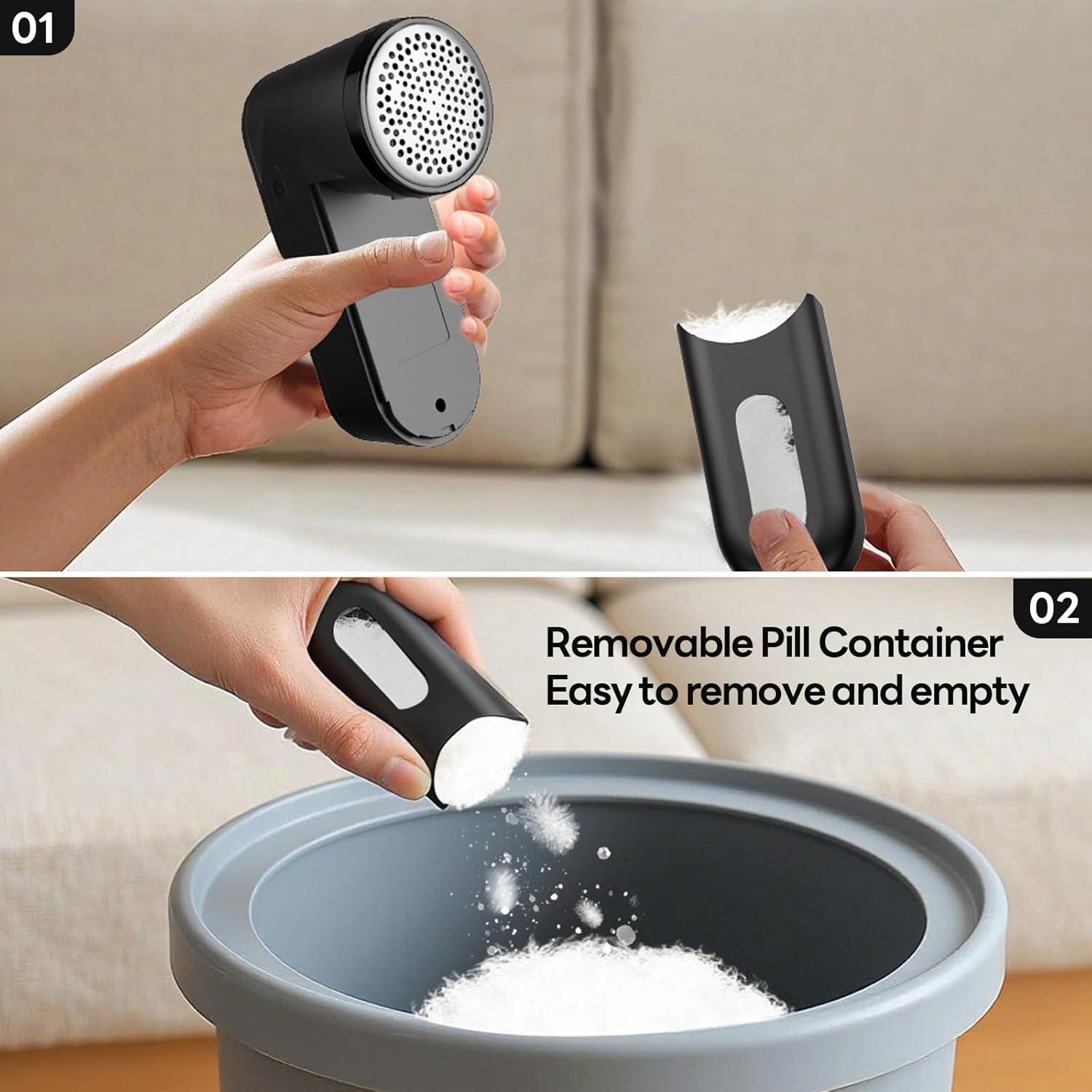 Removedor de Pelusa Hutaory Eléctrico Recargable 230g