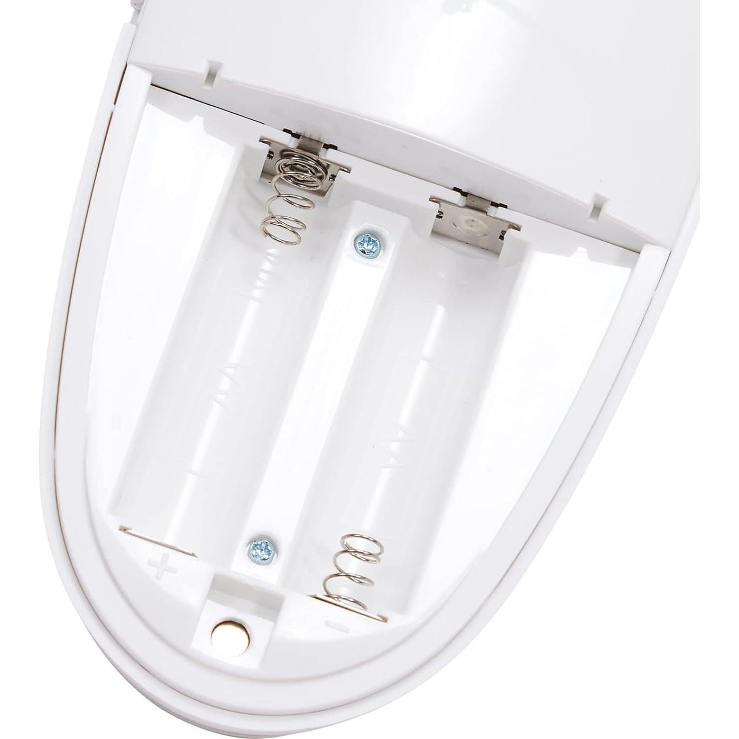 Desfibrilador de tela Amazon Basics, 2 cuchillas, blanco