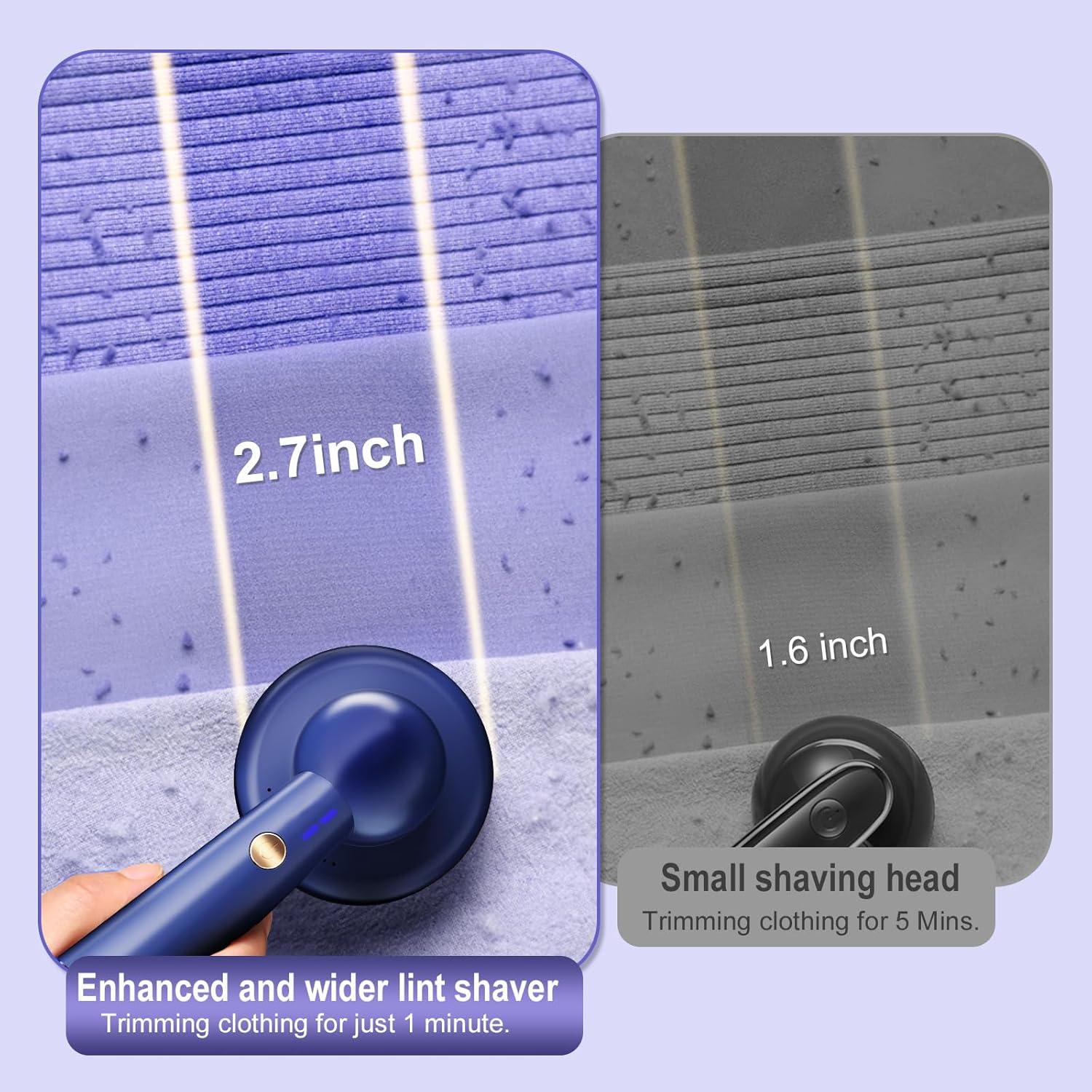 Afeitadora de Tela DBC Azul con 3 Velocidades y 6 Hojas