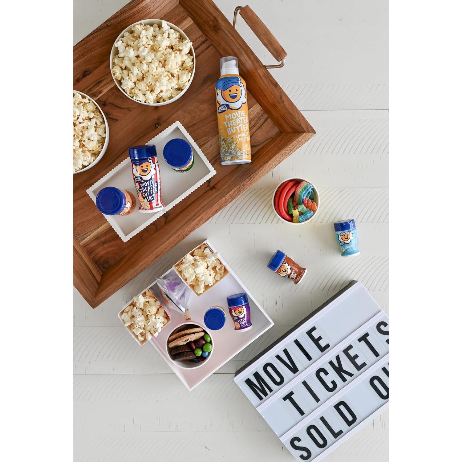 Condimentos para Palomitas Kernel Season's 8 Mini Frascos 204g