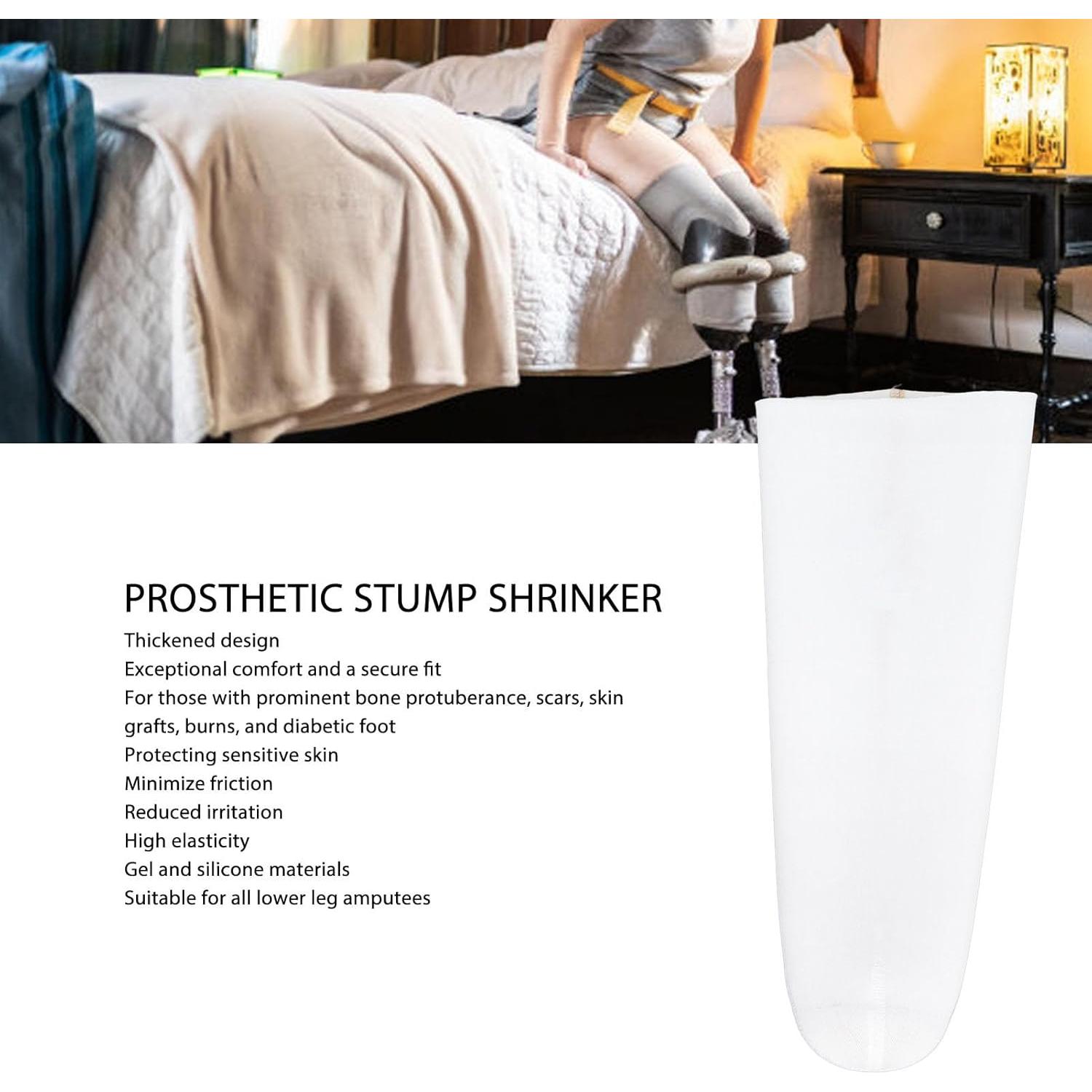 Reductor de muñón prostético Yunir, silicona engrosada S/M/L