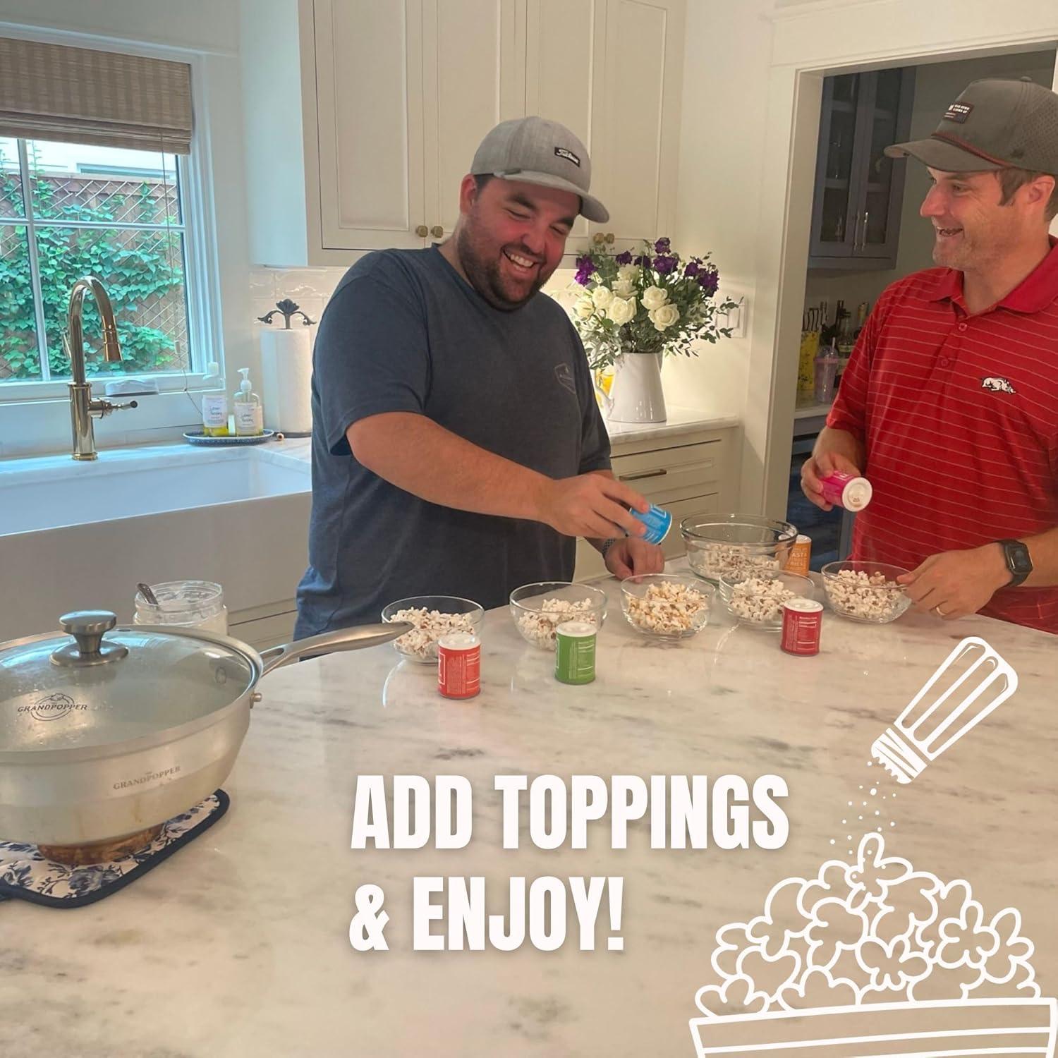 Olla para Palomitas The GrandPopper 6 Qt Acero Inoxidable