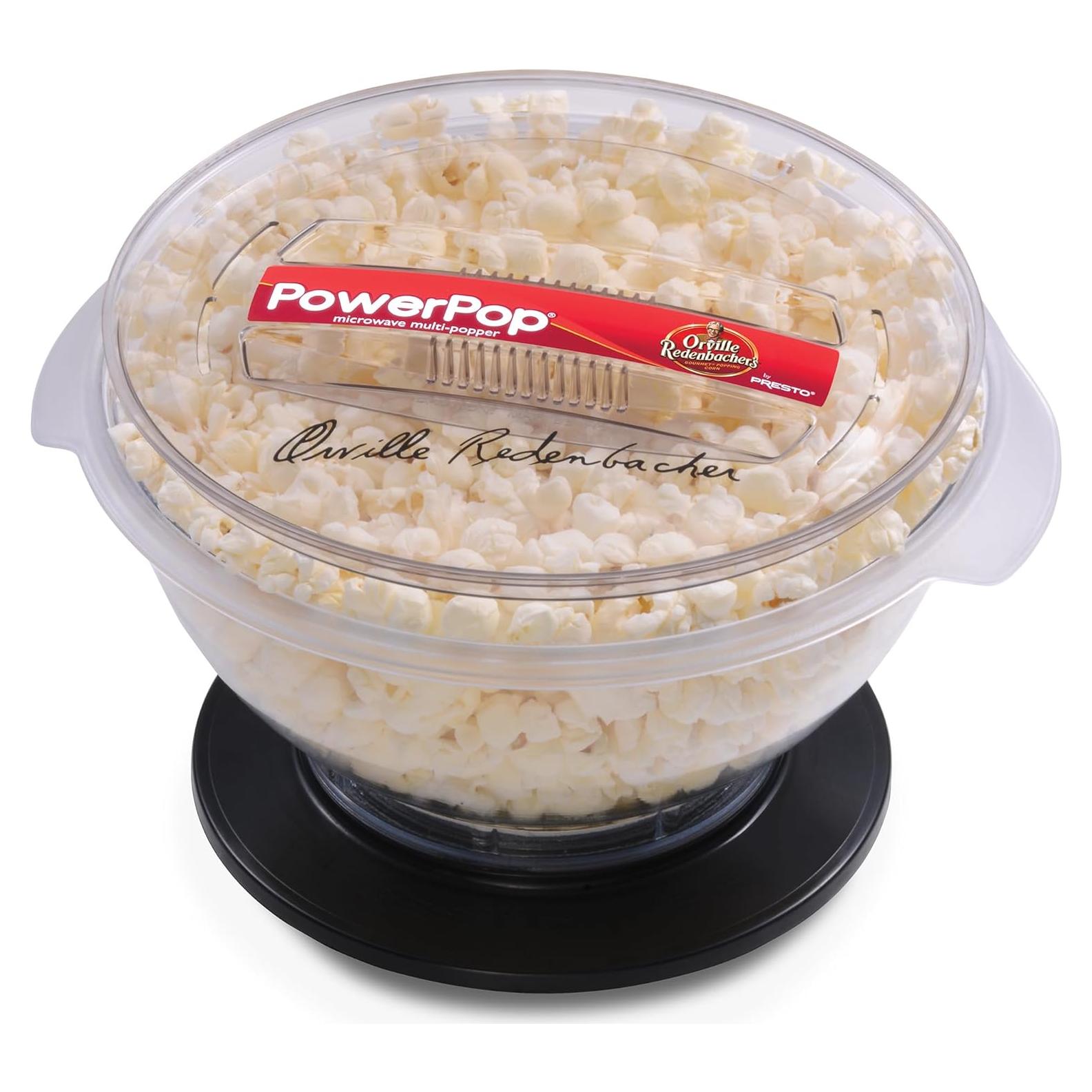 Máquina de Palomitas Presto PowerPop 04830 Microondas 2.84L