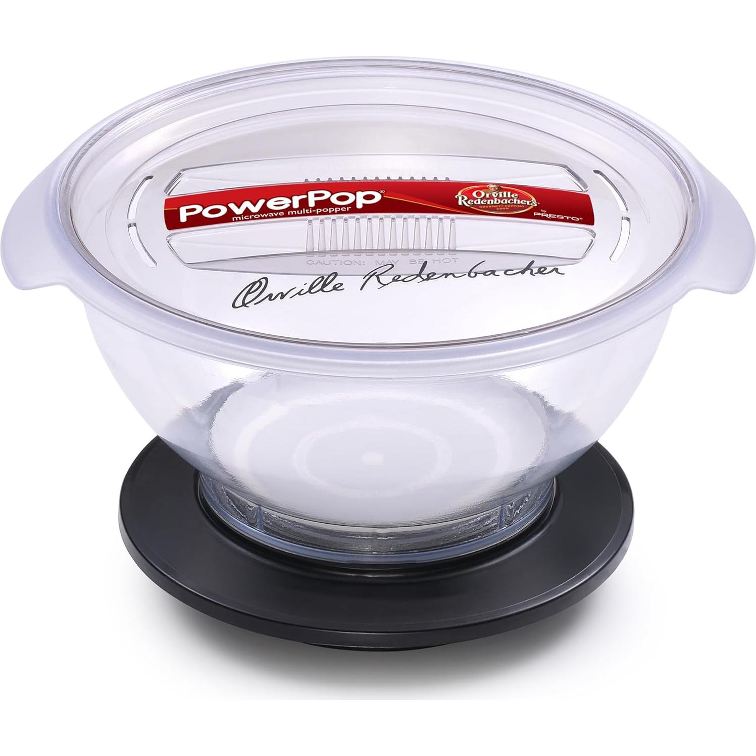 Máquina de Palomitas Presto PowerPop 04830 Microondas 2.84L