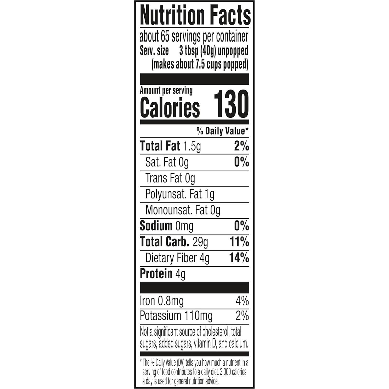 Granos de Palomitas Gourmet Orville Redenbacher 2.60 kg