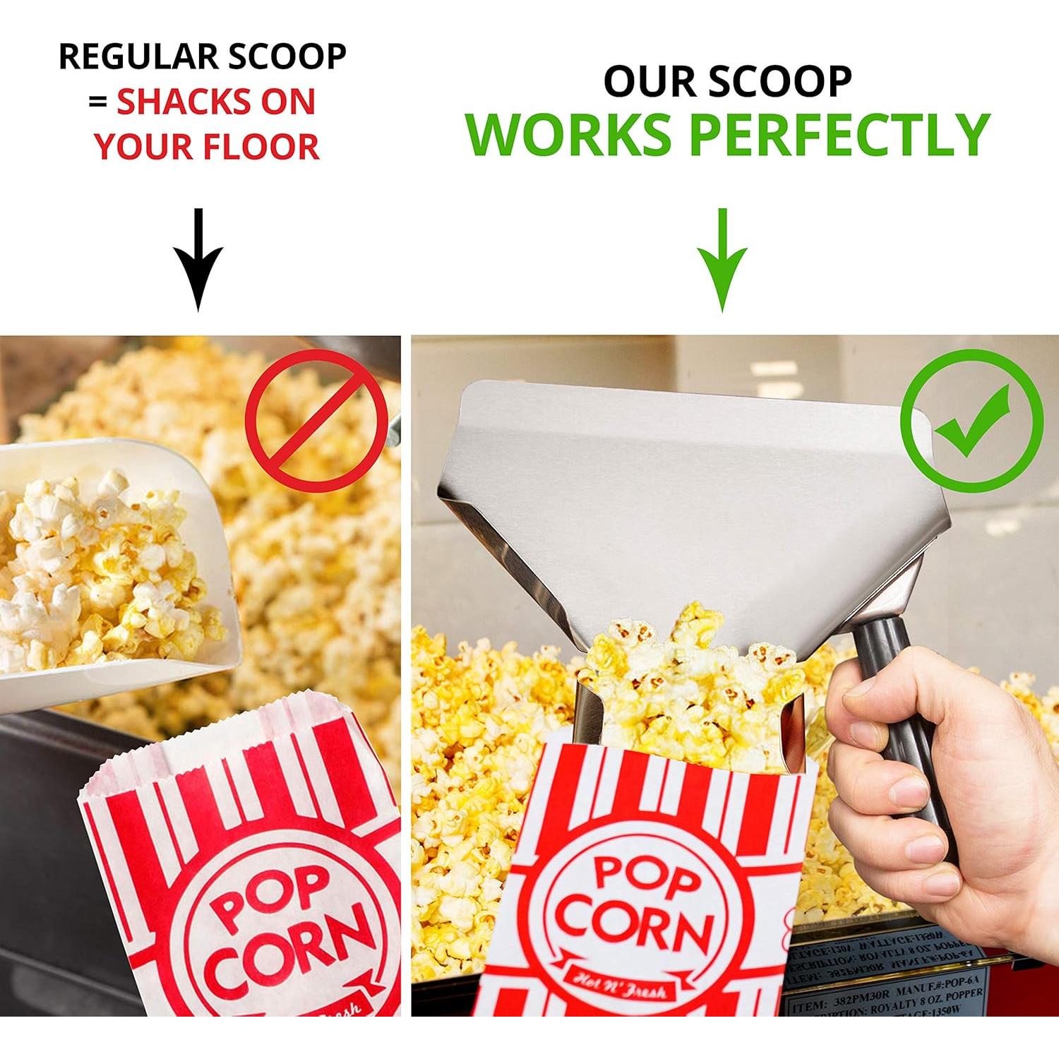 Cucharón de Palomitas CUSINIUM + Dredge 10 oz Acero Inox