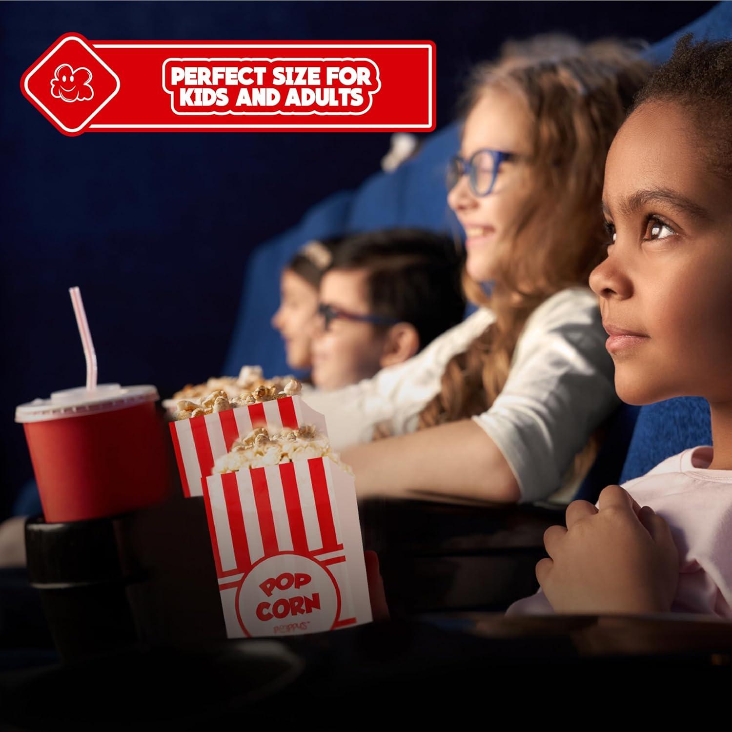 Bolsas de Palomitas Poppy 200 Unidades 28g para Fiestas