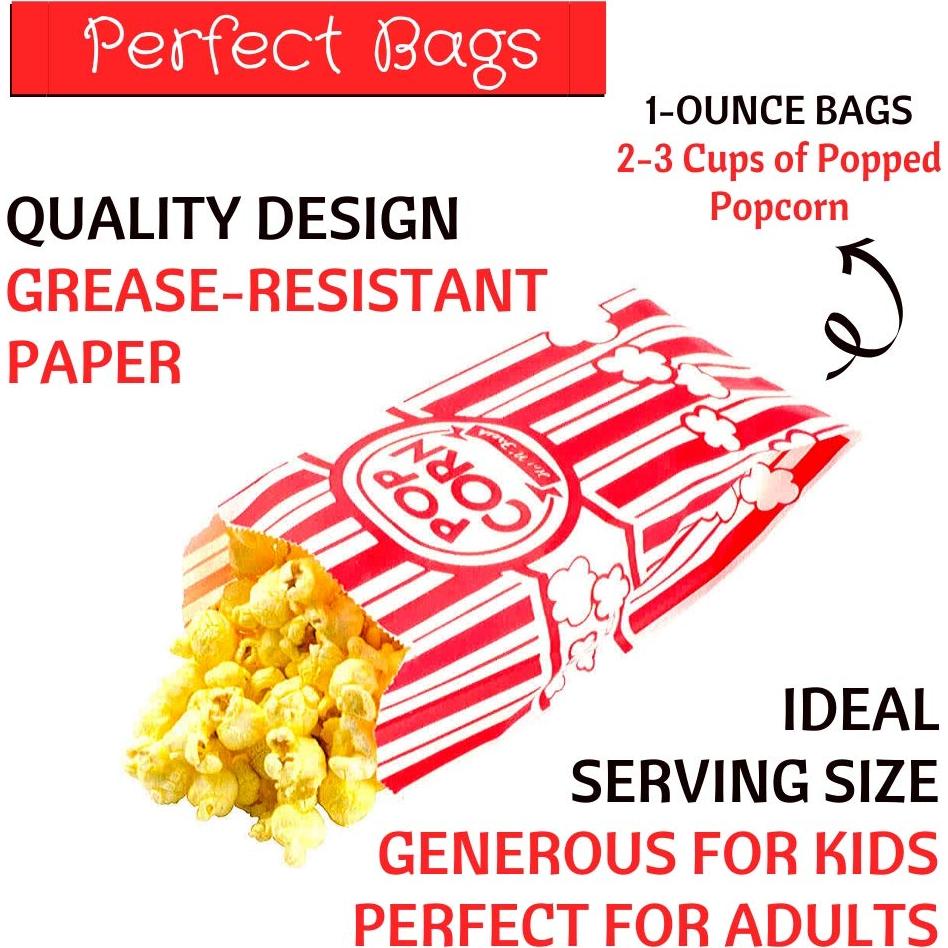 Paquete de Cucharón y 50 Bolsas de Palomitas Poppy