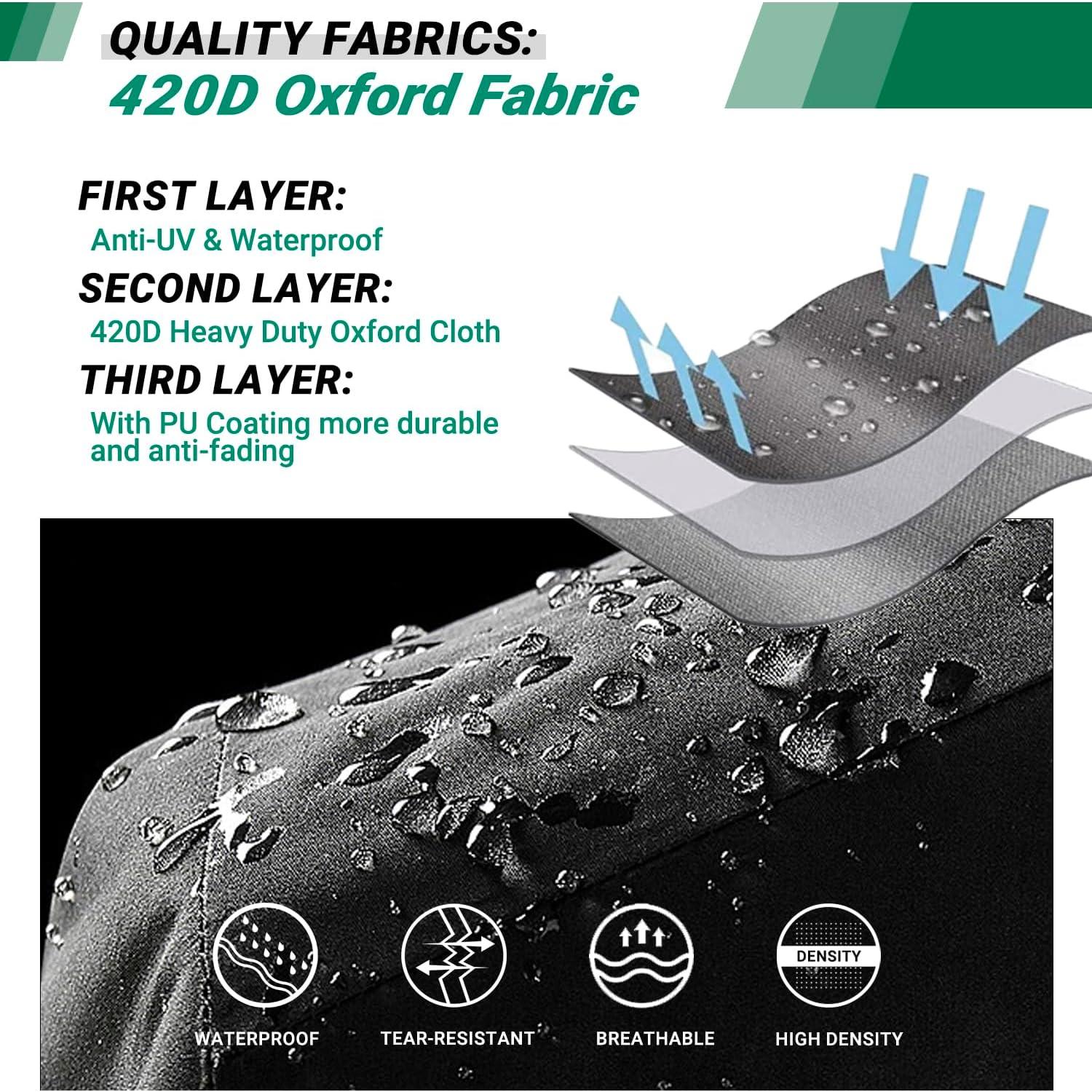 Cubierta Impermeable para Carrito de Palomitas 420D Oxford 63,5x45,7x132 cm