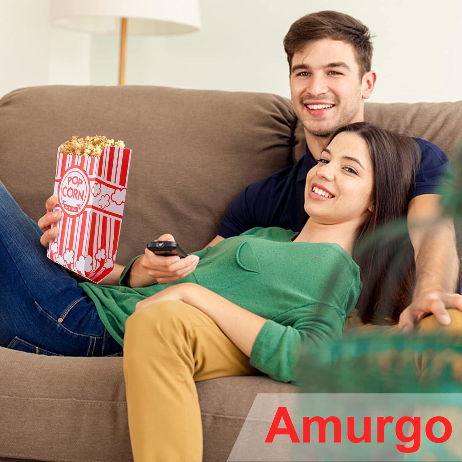 Bolsas de Papel para Palomitas Essenya 500 Piezas 28g