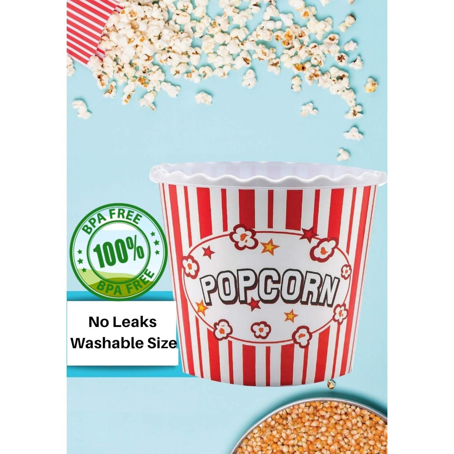 Contenedores de Palomitas Reutilizables ONONEXPRESS 4 Pzs