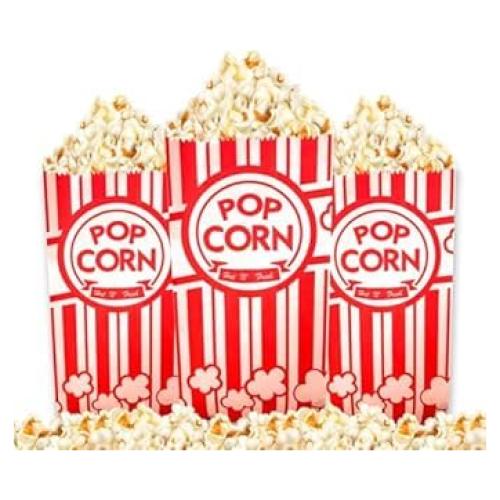 Bolsas de papel para palomitas Homelance 150 unidades 30 g