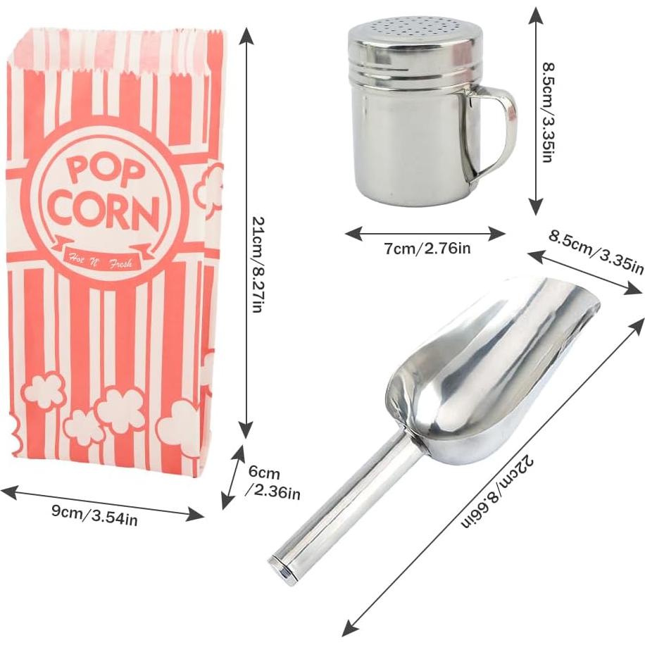 Juego de Suministros para Máquina de Palomitas HKZTUY 203 PCS