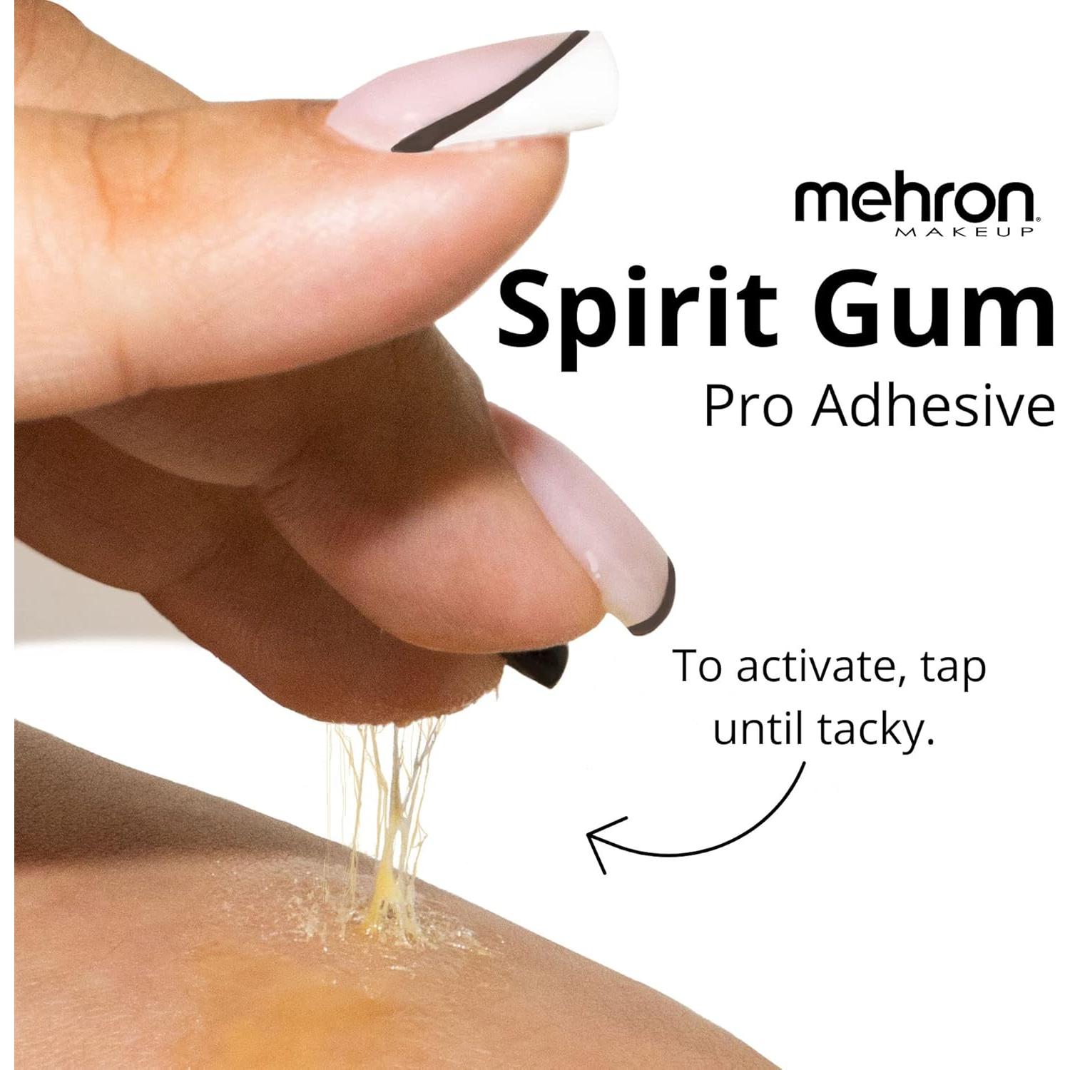Adhesivo Spirit Gum Mehron 28g para Maquillaje FX y Cosplay