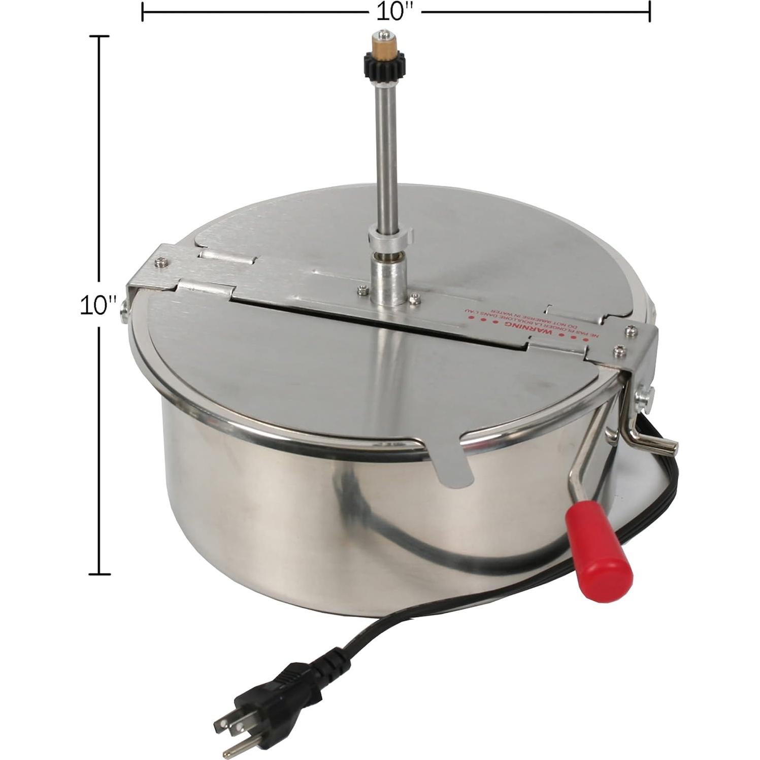 Olla de Reemplazo 12 Oz Great Northern Popcorn Acero Inoxidable