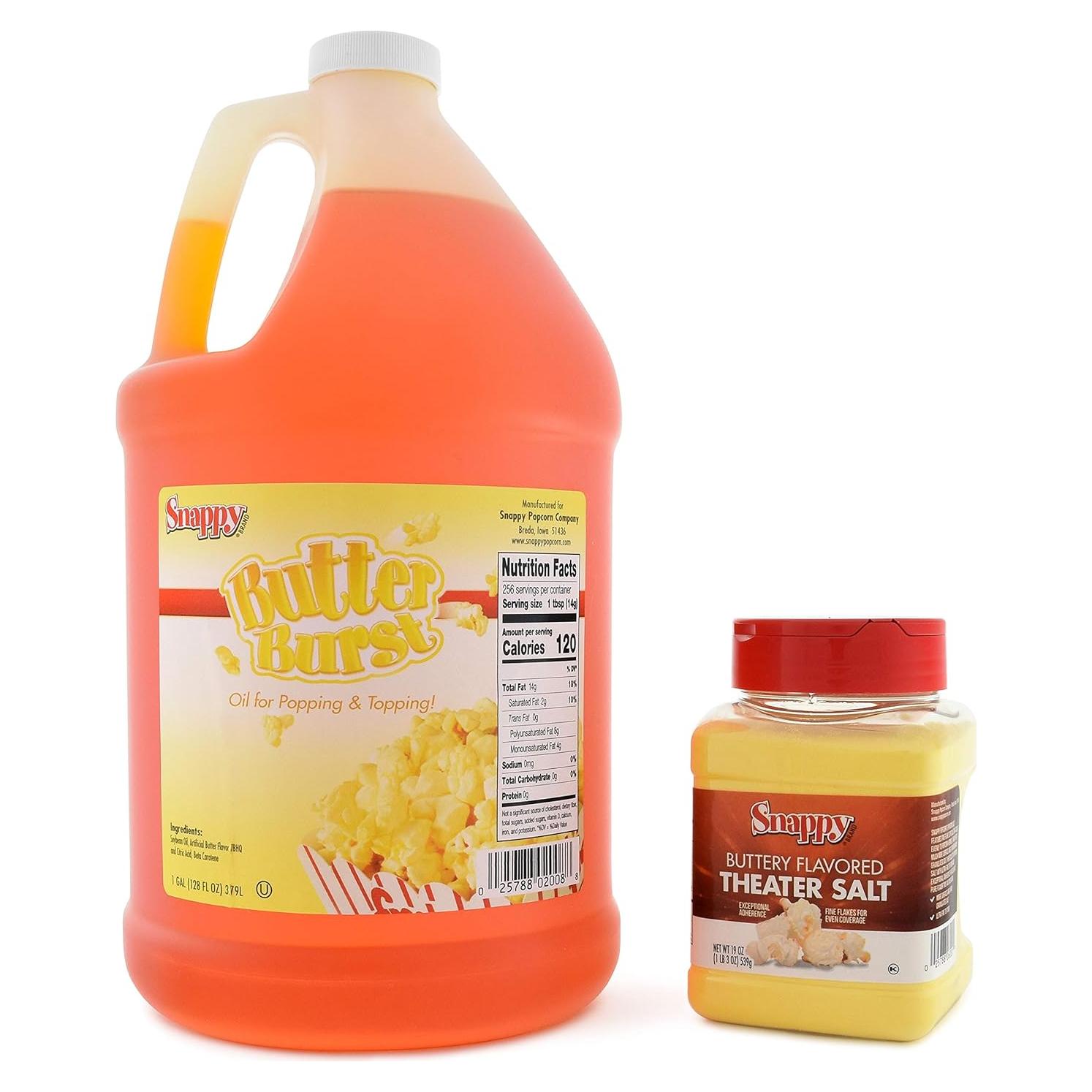 Kit de Palomitas Sabor Mantequilla Snappy 537 g