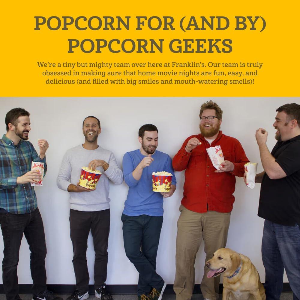 Paquete de Palomitas Gourmet Franklin 10x226g Clásico