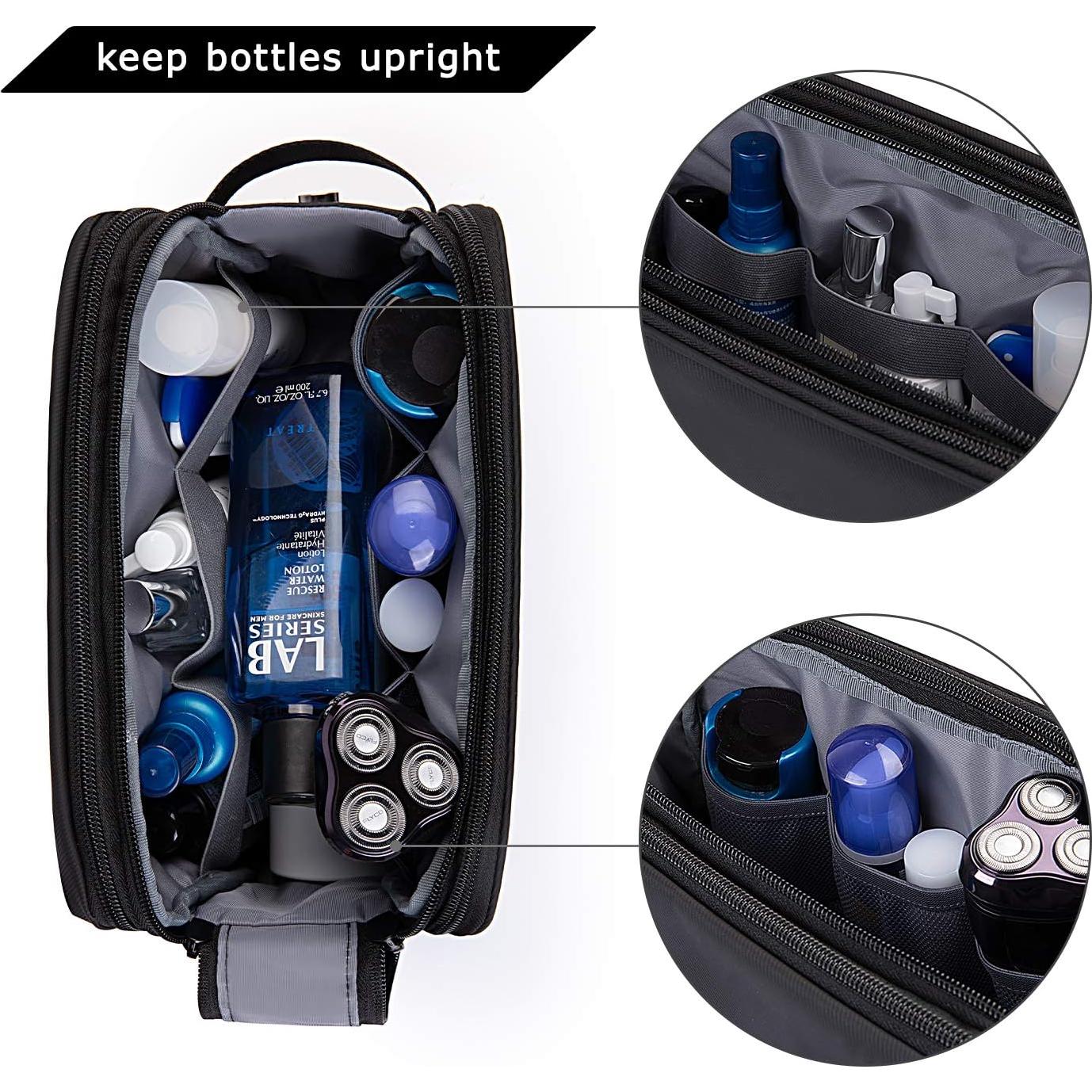 Neceser de Aseo BAGSMART Mediano Negro Impermeable