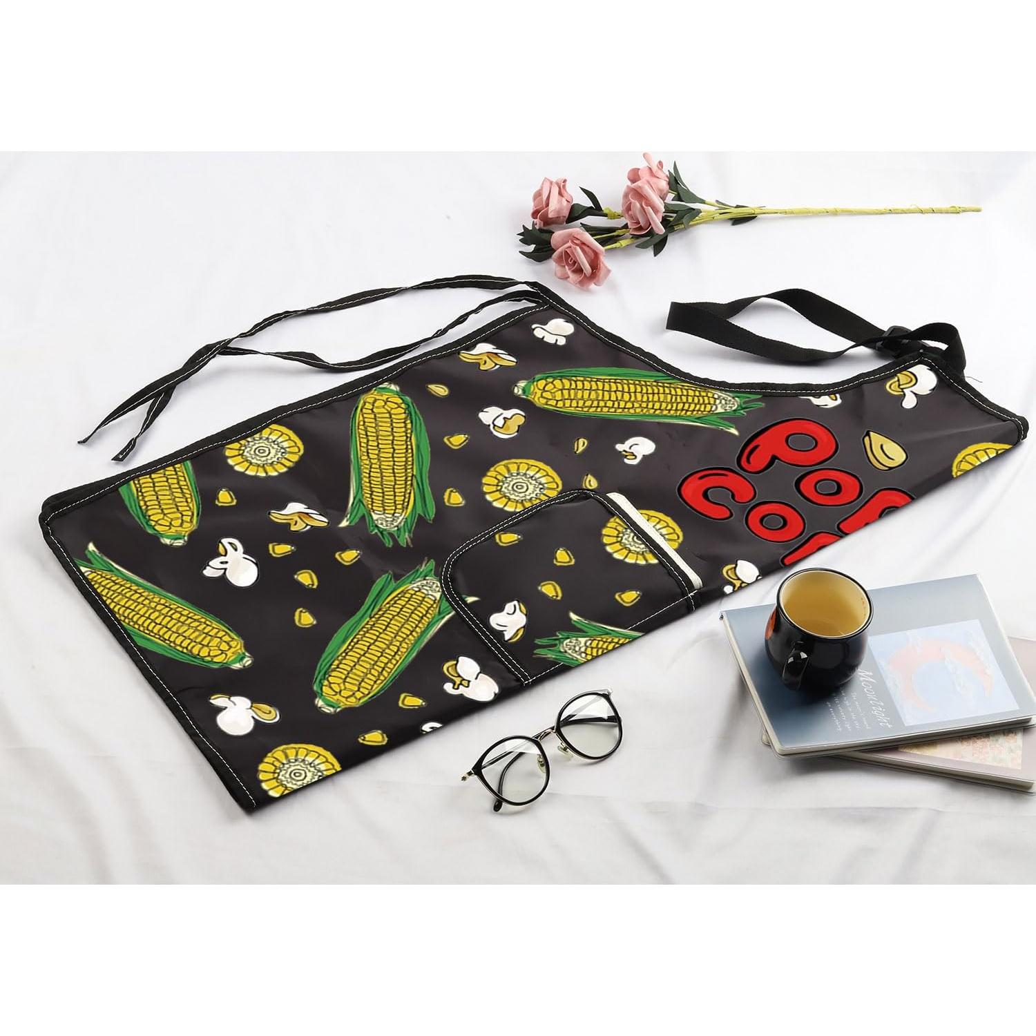 Delantal de Cocina Impermeable MBMSO para Palomitas de Maíz