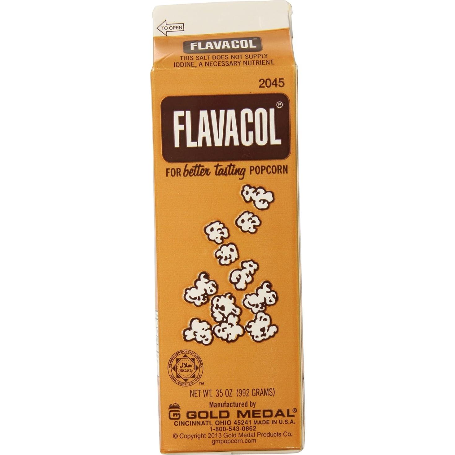 Sal de Palomitas Flavacol Gold Medal 35 oz Sazonador