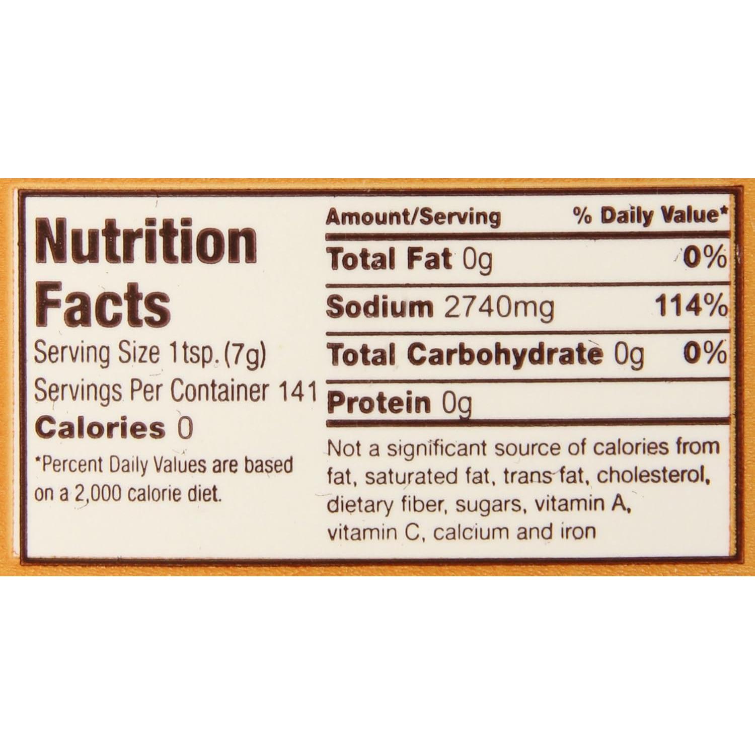 Sal de Palomitas Flavacol Gold Medal 35 oz Sazonador