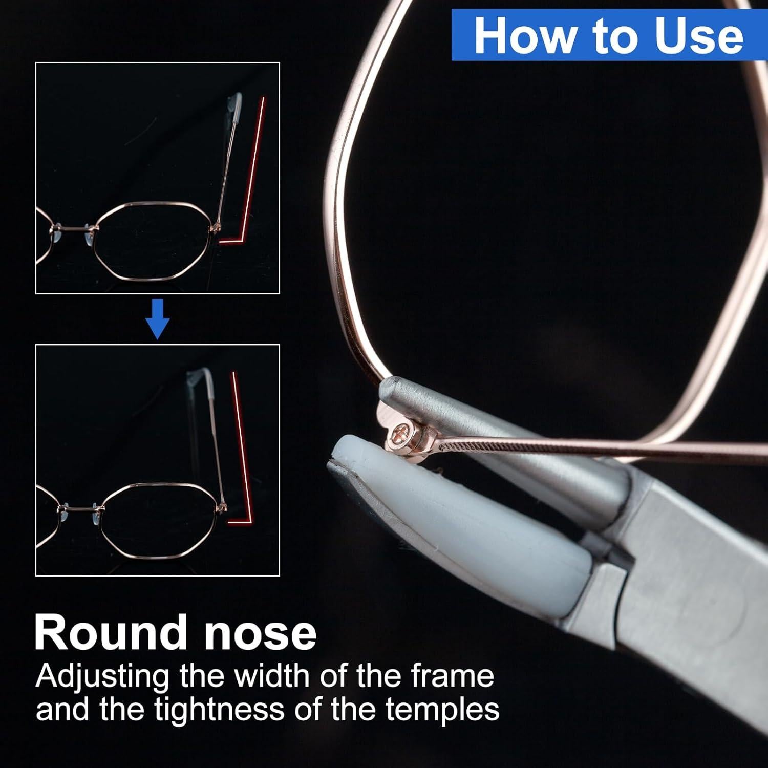 Juego de Alicates LEONTOOL para Gafas con Destornillador