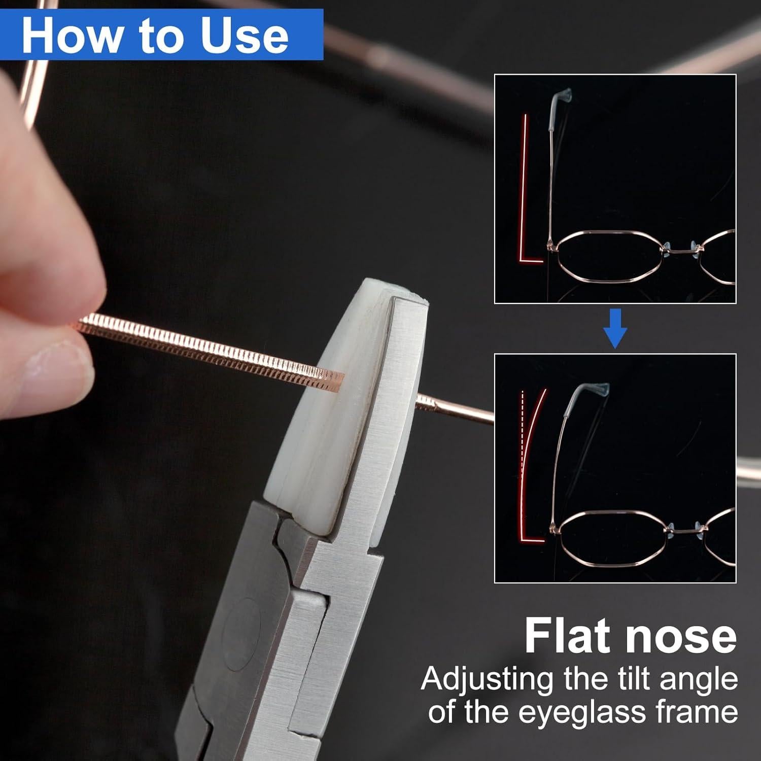 Juego de Alicates LEONTOOL para Gafas con Destornillador