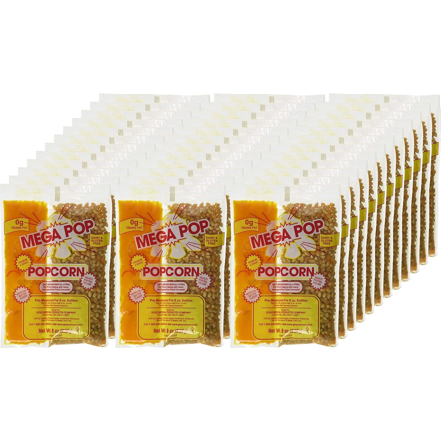 Kit de Palomitas de Maíz Medalla de Oro Coco 8oz - 36 Unidades